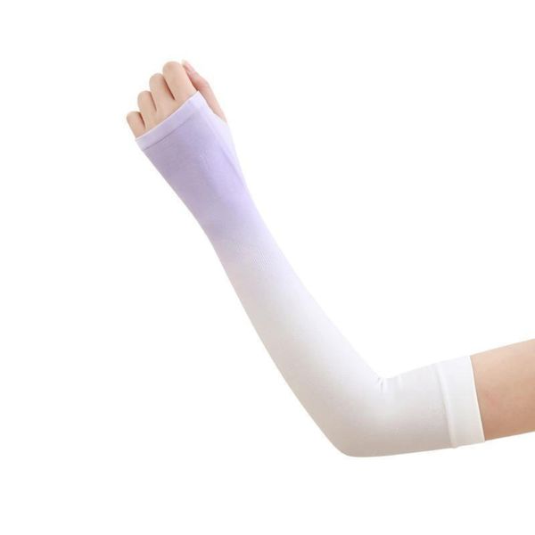 Bailante Bylande Arm Cover, Cool to Touch, Cool Feel, Arm Cover, Set of 2 Arms, Finger Type, UPF50+, UV Protection, Sweat Absorbent, Quick Drying, UV Protection, Sports / Driving, Women's, Unisex - Purple