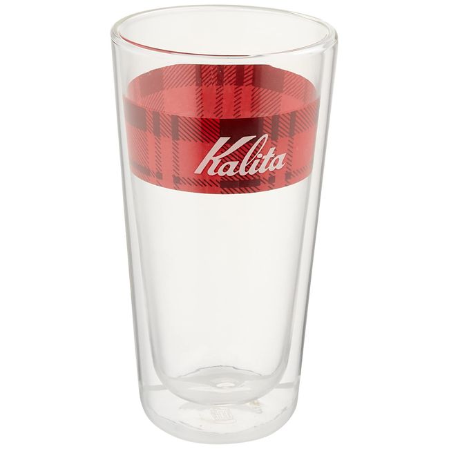 Karita 73160 Double Wall Tumbler, Carita Check, Approx. 13.5 fl oz (400 ml)