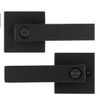 Reliabilt Kinross Matte Black Universal Interior Bed/Bath Privacy Door Handle