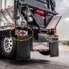 2x LED Combination Trailer Tail Lights Stop/Tail/ Indicator/Reverse Semi Truck