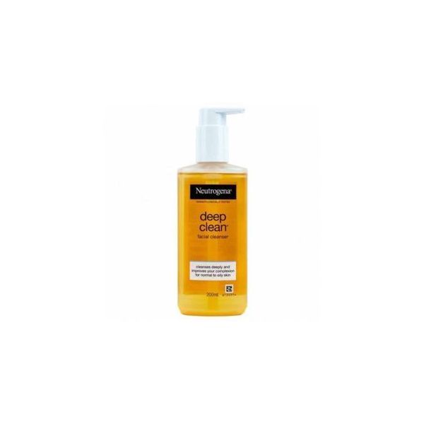 BTM Neutrogena Deep Clean Facial Cleanser 200ml/Cleansing Foam/Foam Cleansing/Foam Cleanser/Cleansing Products/Face Cleansing Products/Makeup Removal/