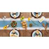 DII Cotton Woven Table Runner Storm Blue 13cm x 72cm