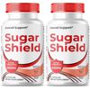 Sugar Shield Overall Support All Natural Dietary Supplement 120 Capsules 2-Pack