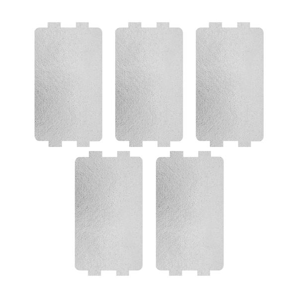 Rumyve 5pcs Universal Mica Sheet Waveguide Cover,Microwave Mica Sheet,Microwave Waveguide Cover Replacement,Common Microwave Parts for All Microwave Ovens