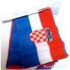 Novelties Direct Croatia Flag Bunting Rectangular Flags 9m long 32 flags Polyester