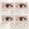 Color Contacts TOPARDS Topaz Rino Sashihara Sassy One Day 10pcs Honey Amber (No degree) [0.00]