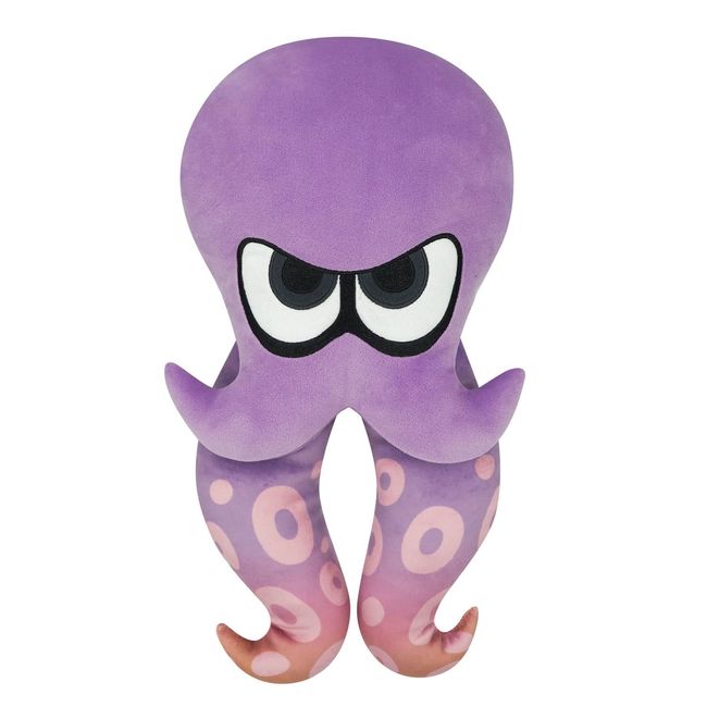 Splatoon 3 All Star Collection Octopus (M) Purple SP41 Plush Toy 7.9 x 4.3 x 4.3 inches (20 x 11 x 42 cm)