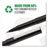 uni-ball Roller Rollerball Pens Fine Point Micro Tip, 0.5mm, Black, 12 Pack