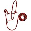 Braided Rope Halter with 10' Lead