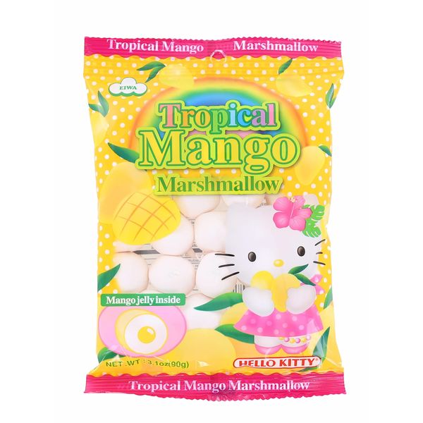 HELLO KITTY TROPICAL MANGO MARSHMALLOW 3.1OZ 1BAG