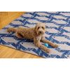 Linon Washable Shailley Polyester 5'x7' Rug in Ivory