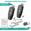2 For Marantec M3-2312 315 MHz Two Button Remote Garage Door Opener Program Pin