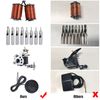 Professional Complete Tattoo Kit 54 Ink 2 Machine Guns Set LCD Power Supply Case