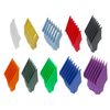 US! 10-Pack Magetic Clipper Guards Set for MC2/MC3/Multi-Purpose 79607, Color Coded Clipper Guides Replacement - Length: 1/16" to 1"