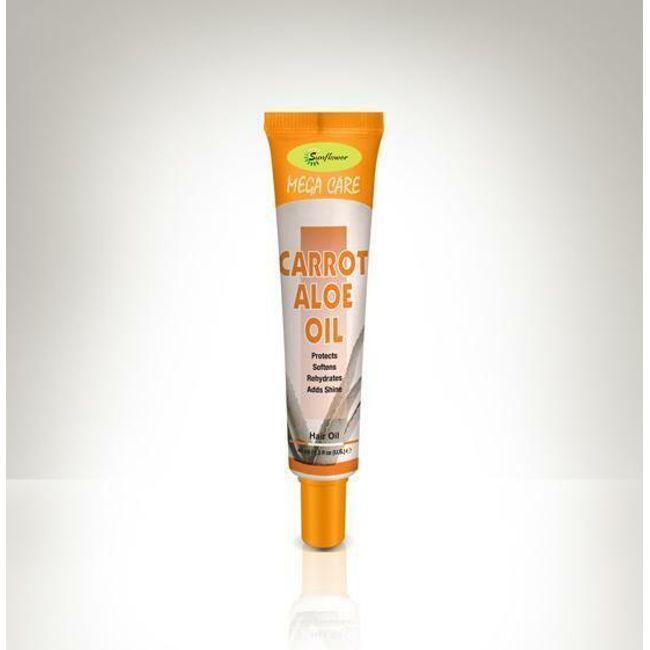 Difeel Mega Care Hair Oil - Aloe & Carrot Oil 1.4 oz.