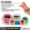 CanDo TheraPutty Standard Hand Exercise Putty For Rehabilitation, Exercises, Hand Therapy, and Occupational Therapy. Use To Strengthen Hand Muscles, Improve Fine Motor Skills, And Decrease Stress