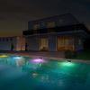 4 PC Solar Pool Side Lights Color Changing Waterproof LED Night Light Yard Decor