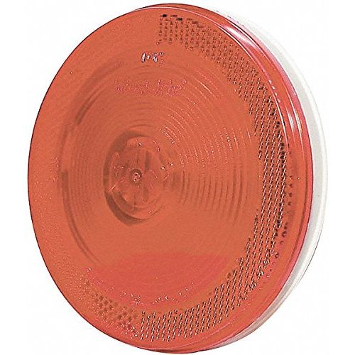 Stop-Turn-Tail Lamp, Round, Red