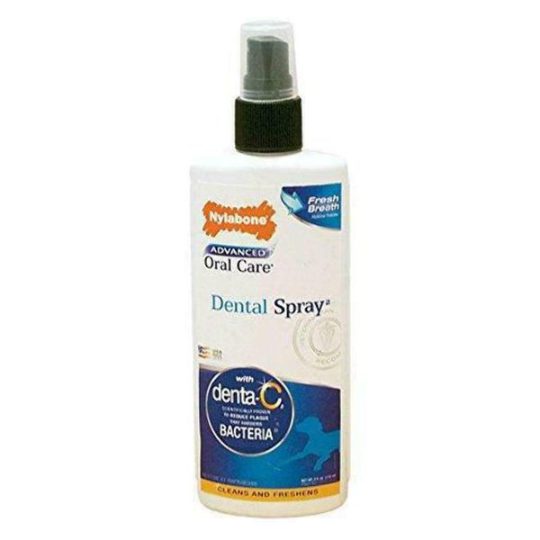 Nylabone Dog Dental Spray Advanced Pet Oral Care with Dental-C 4oz