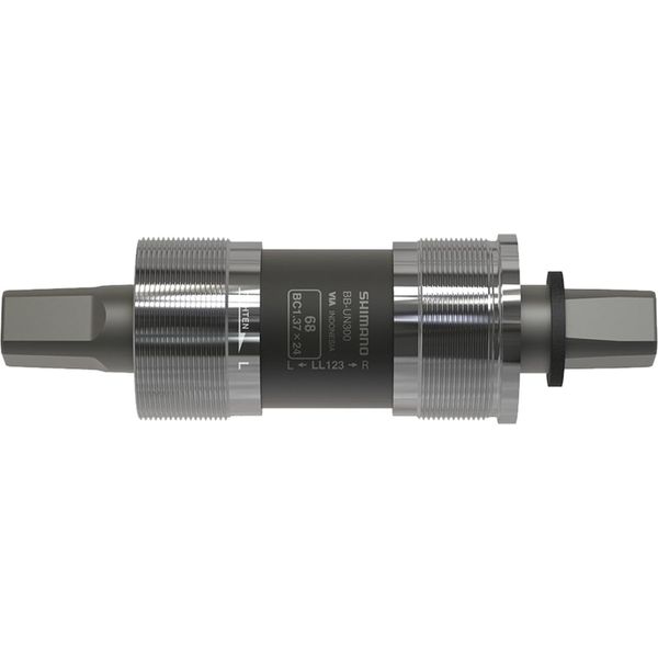 SHIMANO Square Type Bicycle Bottom Bracket - BSA 68MM, Spindle: XL118 - EBBUN300B18X