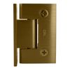 Satin Brass Geneva 037 Series Wall Mount Full Back Plate Standard Hinge
