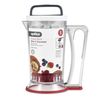 Zyliss E970050U Smooth Blend Mixer and Dispenser, Plastic, Clear/White/Grey/Red