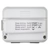 Gymboss Interval Timer and Stopwatch - White/Gray Gloss