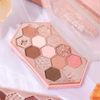 HOLD LIVE Honeycomb Diamond Eyeshadow Palette 10.8g 9 Colors Eyeshadow (601# Pink Brown)