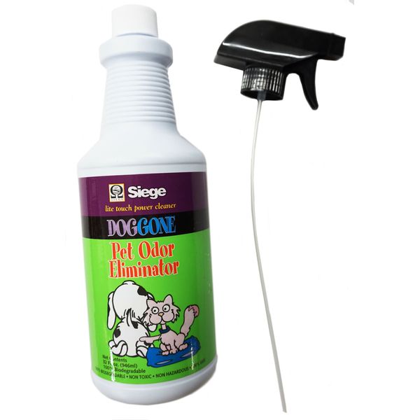 Siege Pet Odor Eliminator, 32 oz, Earth Friendly, Made in USA, 841