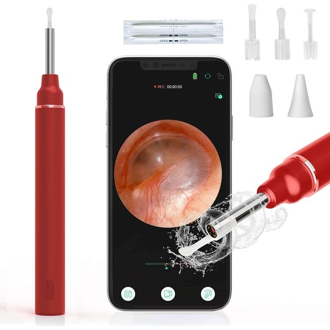 Ear Wax Removal Tool with Camera, Wireless Ear Cleaning with Built-in WiFi NEW