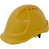 Sealey Safety Helmet - Vented (Yellow) - 502Y