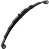 2Pcs Trailer Leaf Spring 4 Leaf Double Eye 1750Lbs Cap For 3500Lbs Axle D28 IN