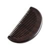 KU-5000 Ebony Comb Terumi Sparkling Half Moon Type with Carry Bag