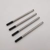 Accod Ballpoint Pen Refill Rollerball Refills 0.5MM Universal Replaceable Refills Gel Ink RollBall Refills- 4 Pack (Black)