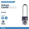 Henry Squire Vulcan 4 Wheel Long Shackle Combination Padlock, 40 mm (Length)