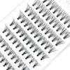 Individual Cluster Lashes Night Out D curl 16mm Extra Long Faux Mink Full Volume EyeEnvy Express Lash Extensions