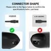 Replacement For philips Norelco charger cord Fit HQ8505 7000 5000 3000 Series 3500 mg5750 mg7750 S1560 Electric Shaver Razor, Aquatec, Arcitec, Multigroom Beard Trimmer & More 15V Power Cord Adapter