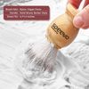 Anbbas Synthetic Shaving Brush with Nylon Bristles,Melamine POP Mug for Lathering and 100g Shaving Soap for Men Close Shave,Women Girls Hair Removal