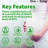 One Step: 15 x Highly Sensitive Ovulation Cassette Tests, 20mIU Fertility Kits