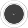 Cute Heart Love Minimalist PopSockets PopGrip for MagSafe