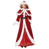 Deluxe Classic Mrs. Claus Costume Medium