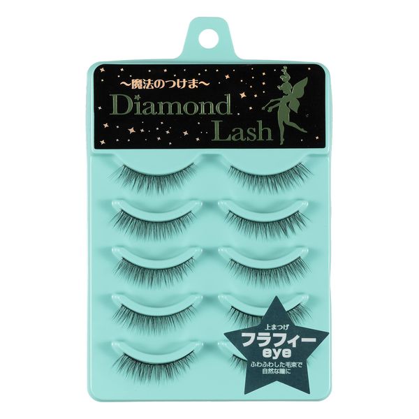 Diamond Lash LIttle Wink Series Fluffy eye 5 pairs fake eyelashs Natural Look Handmade lashs with Hight Quality Japanese SHIBUYA SBY brand