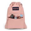 JANSPORT DRAWSACK Small Backpack, Misty Rose (Pink)