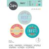 Sizzix Thinlits Die Set 18PK You're The Best by Jenna Rushforth, 665187, Multicolor, One Size