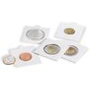 Münzrähmchen MATRIX, weiß, Innendurchmesser 25 mm, selbstklebend, 25er-Pack