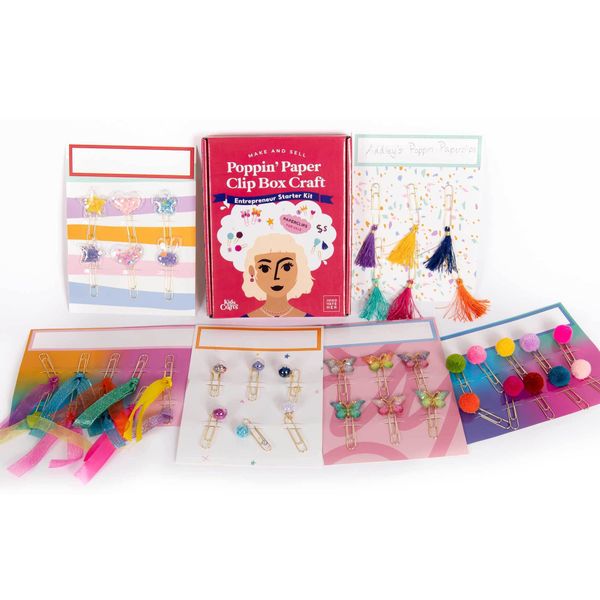 Make and Sell Poppin' Paper Clips Craft Kit