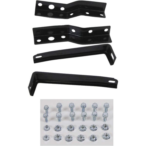 for 1993-2011 Ranger STYLESIDE Rear Step Bumper Inner & Outer Brackets Pair
