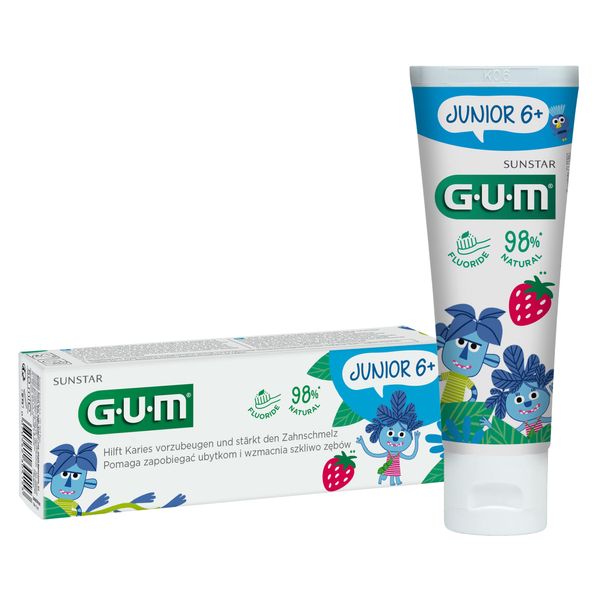Gum Junior Tooth Gel 50 ml, Pack of 3 (3 x 50 ml)