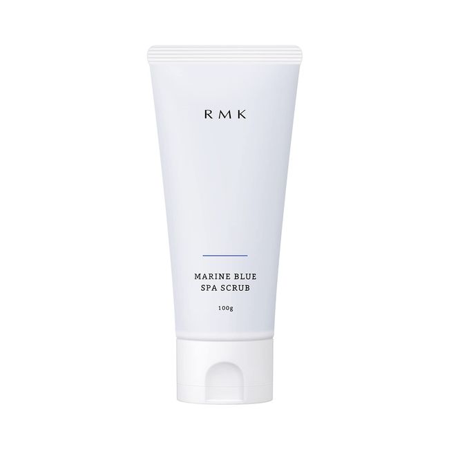 RMK Marine Blue Spa Scrub (100g/Gel Scrub) Home Care Spa Treatment (Corneum/Exfoliates/Pores/Blackheads) Scrub Face Wash