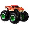 Hot Wheels Monster Trucks Bigfoot Vs Snake Bite, [1:64 Scale] Demolition Doubles
